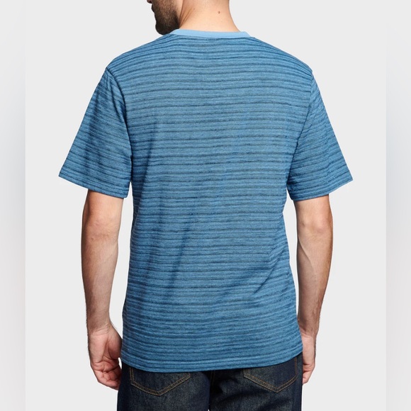 NWT - Penfield Men’s Textured Jacquard Striped T Shirt - Size XL - Picture 3 of 9